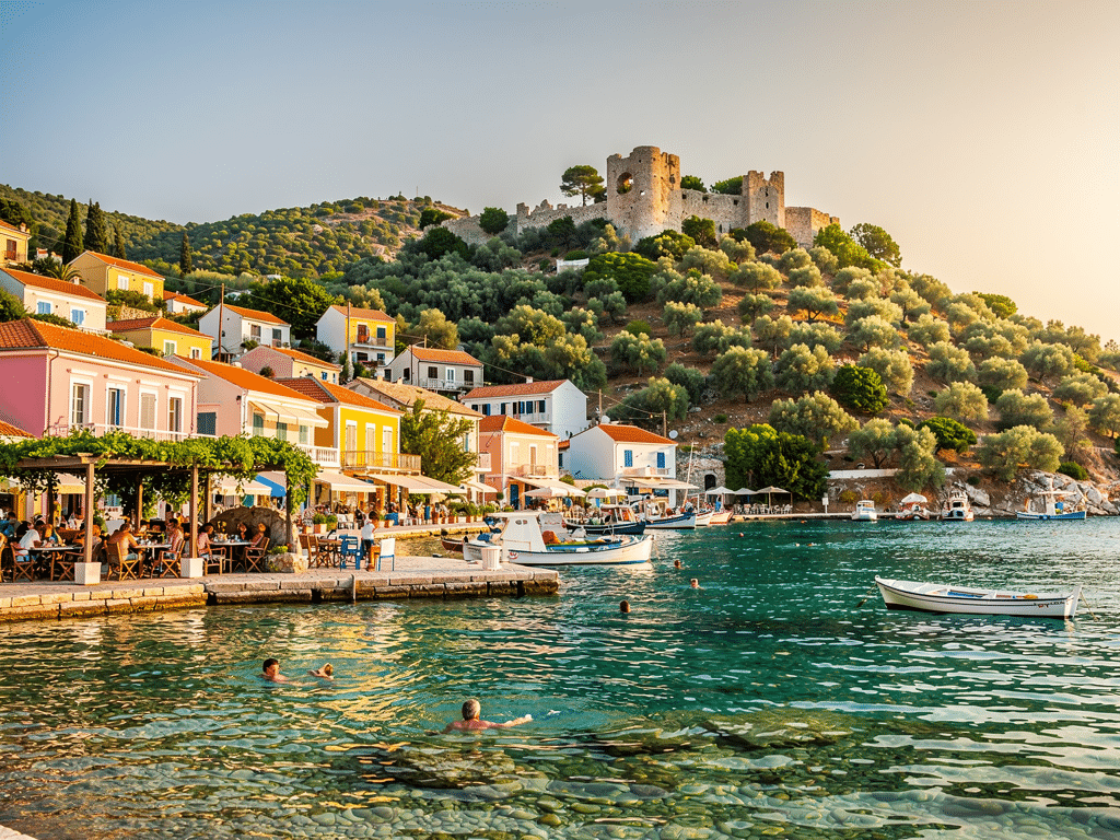 kassiopi village corfu
