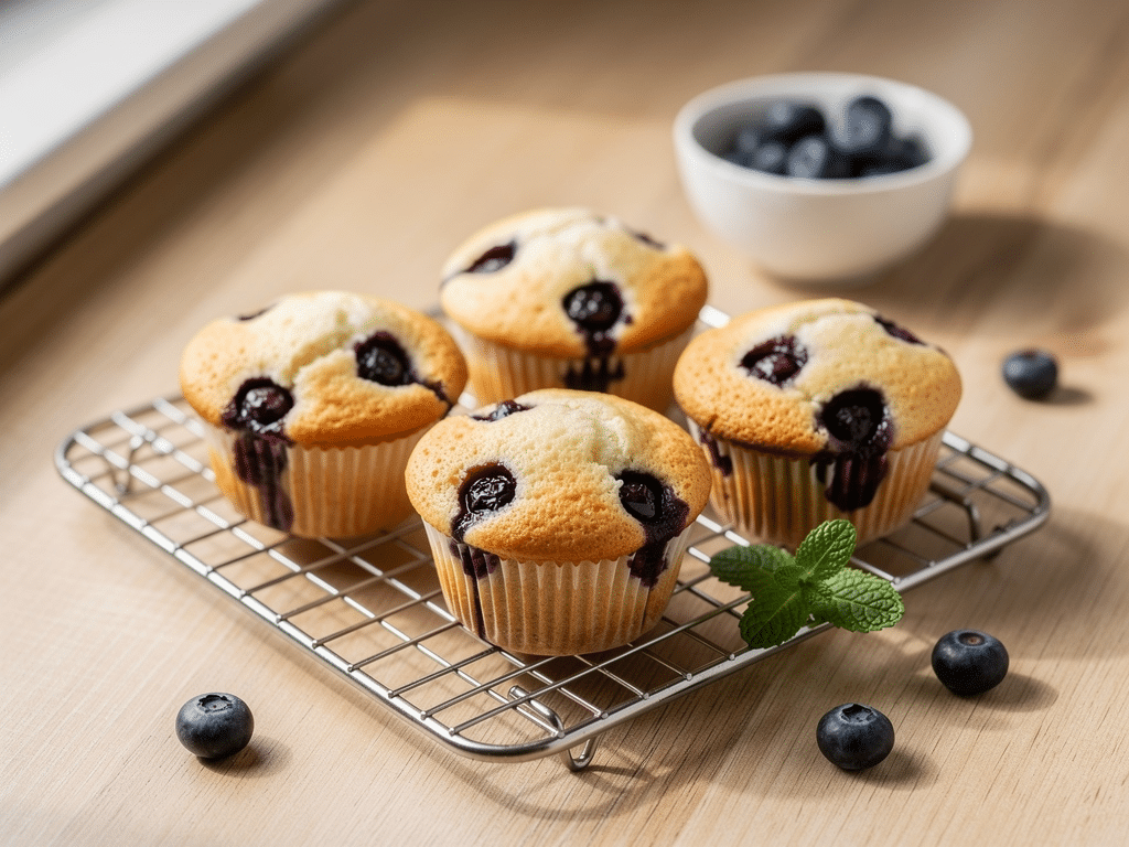 muffin myrtille healthy